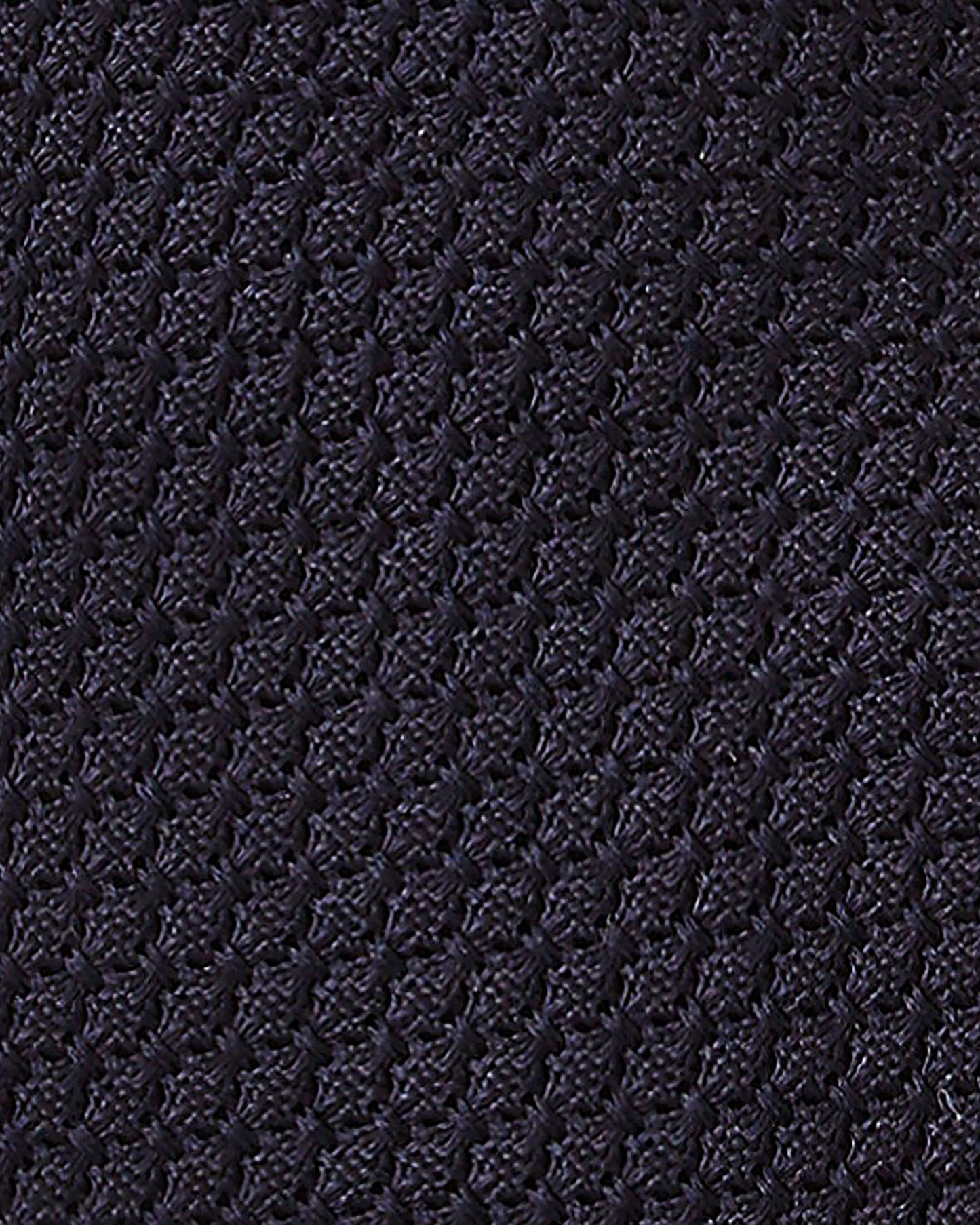 GRENADINE GARZA GROSSA UNLINED TIE – NAVY